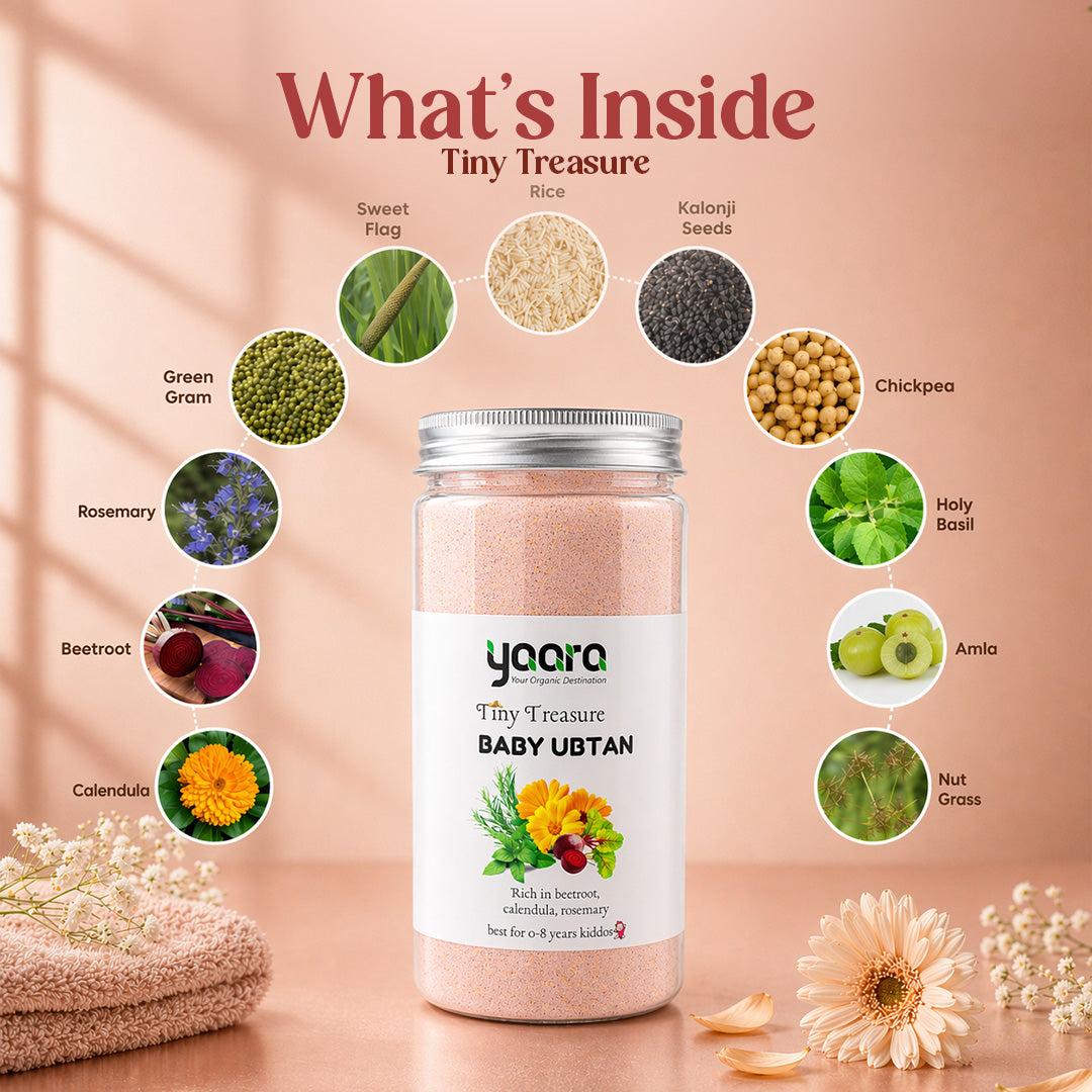 Tiny Treasure Baby Ubtan (200g) (Gentle for All Babies)
