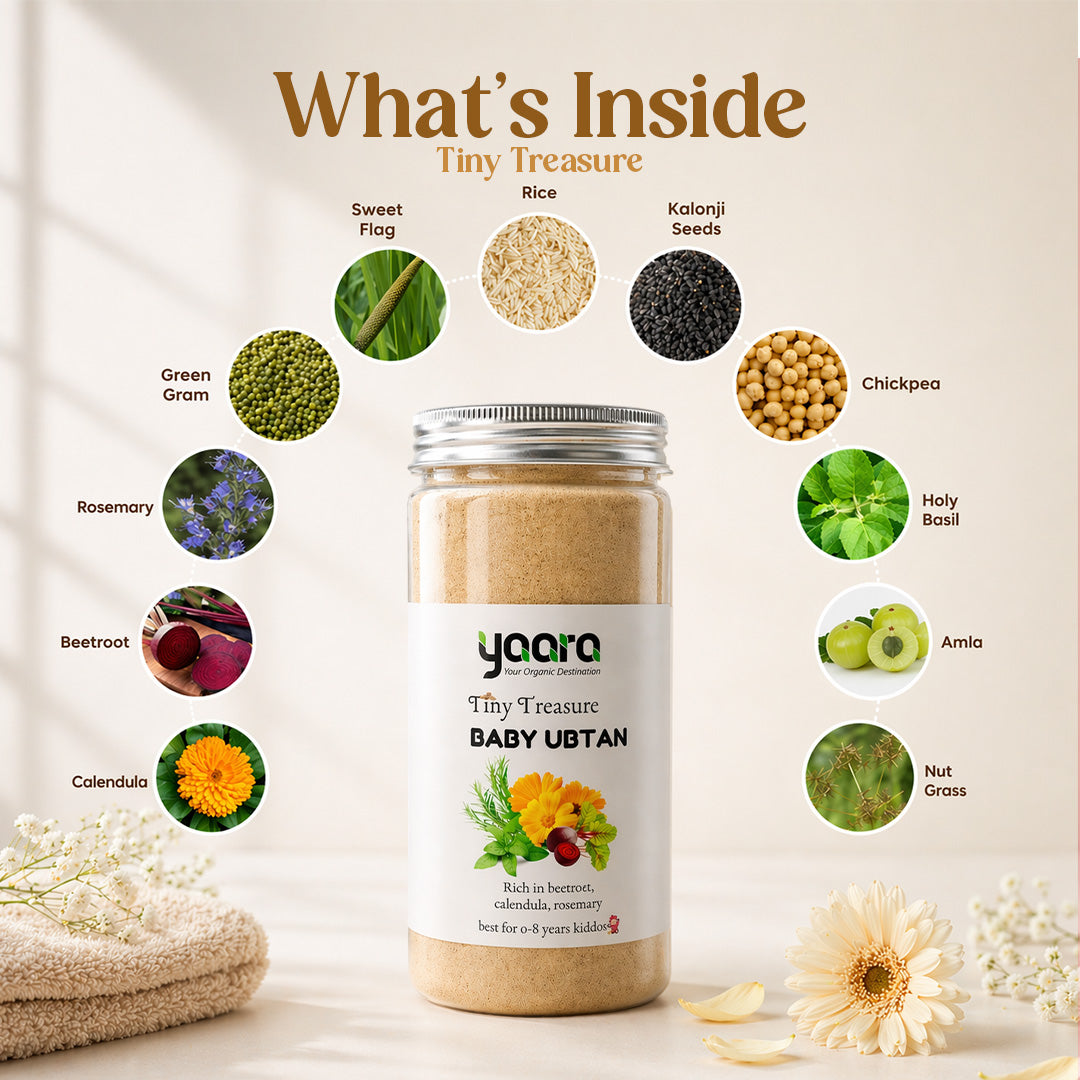 Tiny Treasure Baby Ubtan (200g) (Gentle for All Babies)