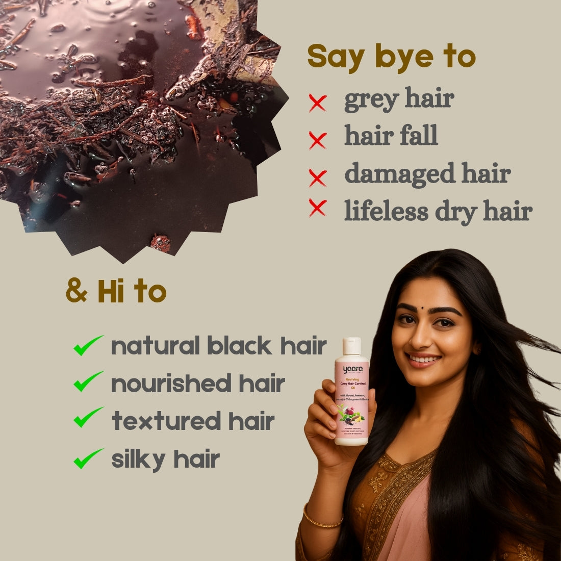 Grey Hair Control Oil