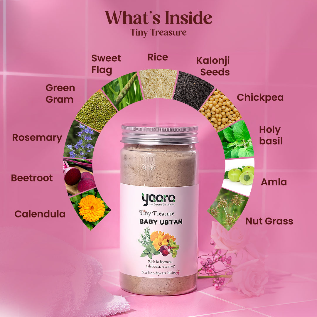 Tiny Treasure Baby Ubtan (Gentle for All Babies)