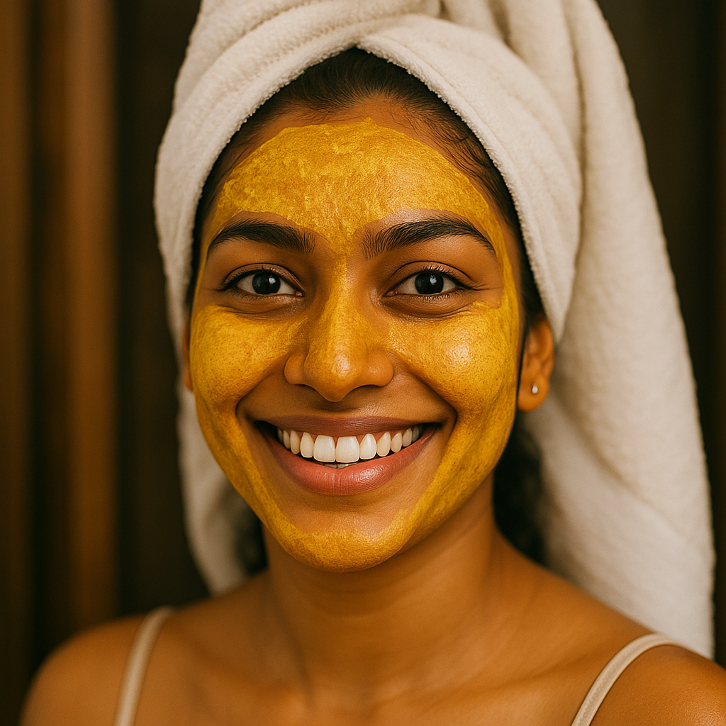 Yellow Kasturi Manjal - Face Pack