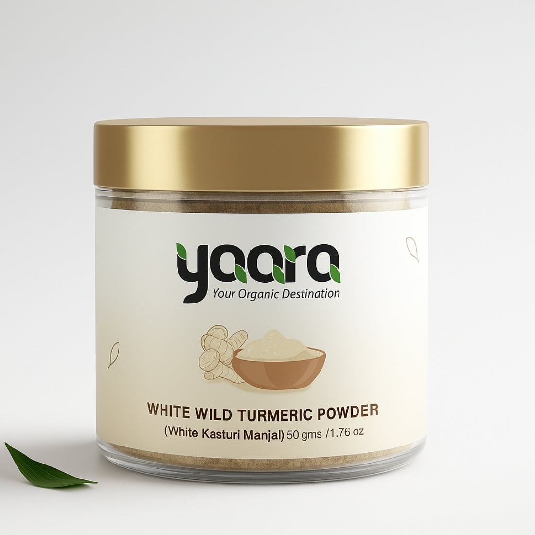 White Kasturi Manjal - Face Pack