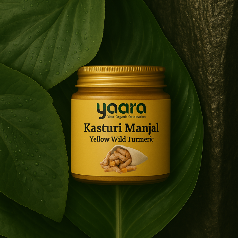 Yellow Kasturi Manjal/Wild Turmeric Powder Face Pack